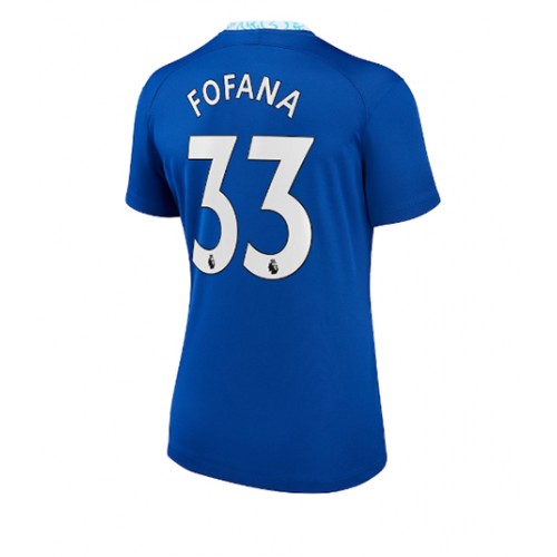 Fotbalové Dres Chelsea Wesley Fofana #33 Dámské Domácí 2022-23 Krátký Rukáv